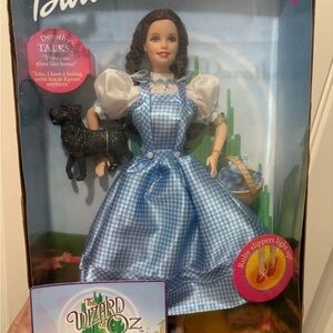Barbie Wizard of Oz Doll in Blue and White Dress